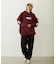 EMBROIDERY TUCK SWEAT PANTS