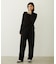 EMBROIDERY TUCK SWEAT PANTS