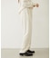 EMBROIDERY TUCK SWEAT PANTS
