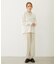 EMBROIDERY TUCK SWEAT PANTS