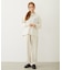 EMBROIDERY TUCK SWEAT PANTS