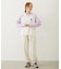 EMBROIDERY TUCK SWEAT PANTS