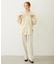 EMBROIDERY TUCK SWEAT PANTS
