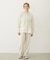 EMBROIDERY TUCK SWEAT PANTS