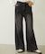 FLARED DENIM PANTS