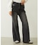 FLARED DENIM PANTS