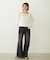 FLARED DENIM PANTS