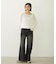 FLARED DENIM PANTS