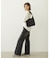 FLARED DENIM PANTS