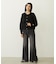 FLARED DENIM PANTS