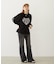 FLARED DENIM PANTS