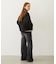 FLARED DENIM PANTS