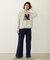 FLARED DENIM PANTS