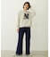 FLARED DENIM PANTS