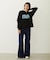 FLARED DENIM PANTS