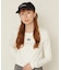 BACK RIBBON CAP