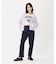 TUCK DENIM PANTS
