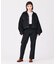 TUCK DENIM PANTS