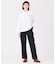 TUCK DENIM PANTS
