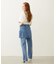 PANELED POCKET DENIM MINI SKIRT