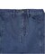 PANELED POCKET DENIM MINI SKIRT