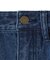 PANELED POCKET DENIM MINI SKIRT