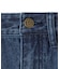 PANELED POCKET DENIM MINI SKIRT