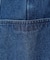 PANELED POCKET DENIM MINI SKIRT