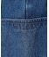 PANELED POCKET DENIM MINI SKIRT