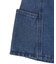 PANELED POCKET DENIM MINI SKIRT