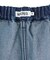 PANELED POCKET DENIM MINI SKIRT