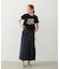 CHINO TUCK LONG SKIRT