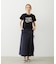 CHINO TUCK LONG SKIRT