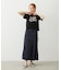 CHINO TUCK LONG SKIRT