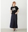 CHINO TUCK LONG SKIRT
