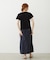 CHINO TUCK LONG SKIRT