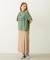 CHINO TUCK LONG SKIRT