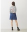 DENIM ZIP SKIRT