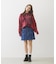 DENIM ZIP SKIRT