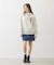 DENIM ZIP SKIRT