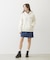 DENIM ZIP SKIRT