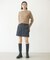 DENIM ZIP SKIRT