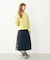 PLAID PANEL SKIRT