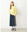 PLAID PANEL SKIRT