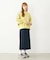 PLAID PANEL SKIRT