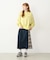 PLAID PANEL SKIRT