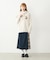 PLAID PANEL SKIRT
