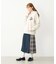 PLAID PANEL SKIRT