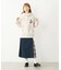 PLAID PANEL SKIRT
