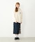 PLAID PANEL SKIRT